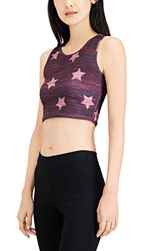 Juniors' Star-Print Sports Bra