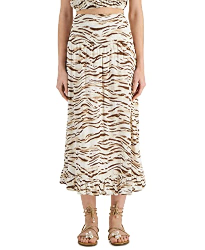 INC International Concepts Womens Printed Midi Skirt