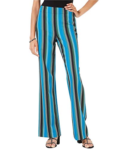 I.N.C. Striped Wide-Leg Pants