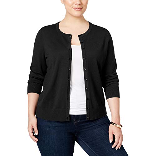 Charter Club Plus Size Long Sleeve Cardigan