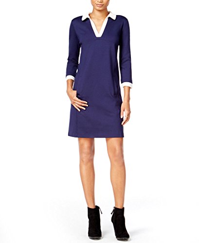 Maison Jules Contrast Shift Dress
