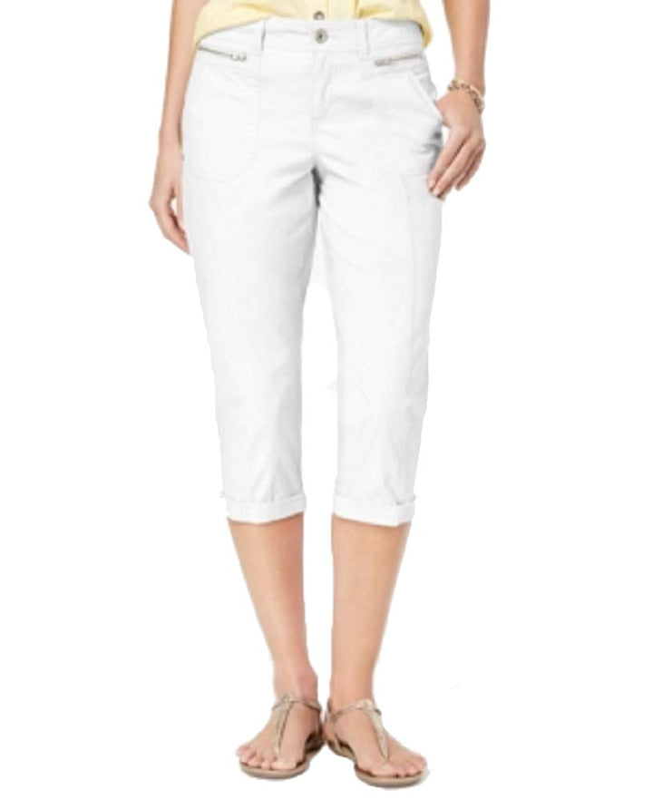 Style & Co Zipper Pocket Capri Pants
