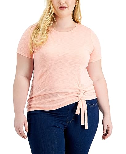 INC International Concepts Plus Size Ruched Top