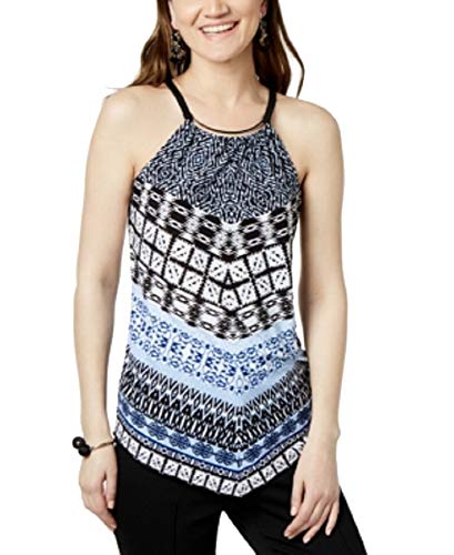 Hardware Embellished Asymmetrical Top