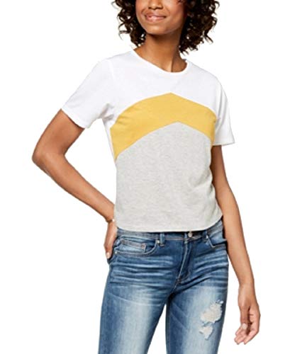 by Ikeddi Juniors' Colorblocked Chevron-Stripe T-Shirt