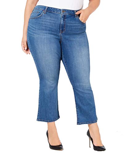 Plus Size Ankle Boot-Cut Jeans
