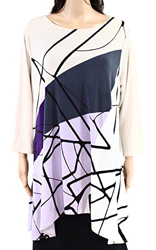 Alfani Plus Printed High Low Tunic