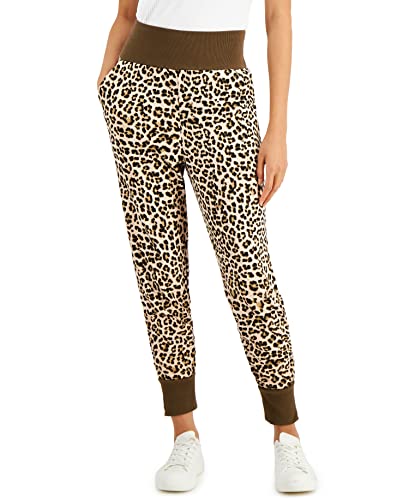 INC International Concepts Printed Terry Joggers