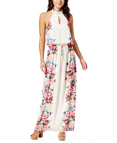 City Studios Juniors Floral Print Maxi Dress
