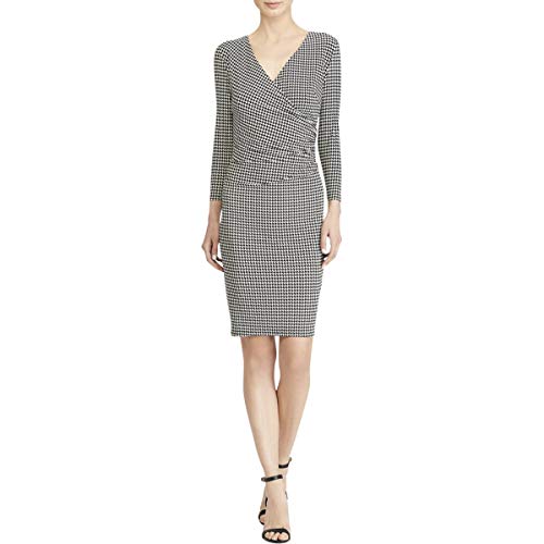 American Living Houndstooth Jersey Dress