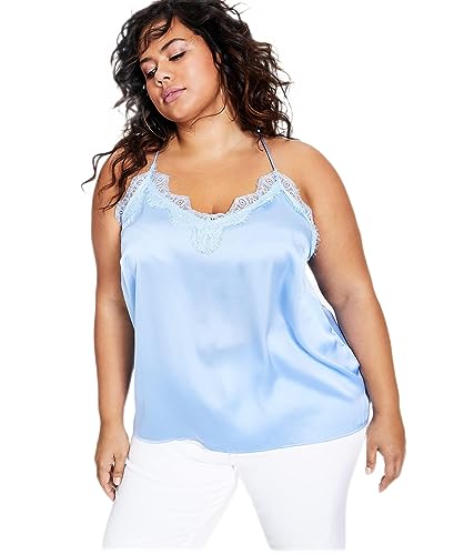 Bar III Plus Size Lace Trim Camisole