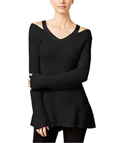 Style & Co Petite High Low Cutout Sweater