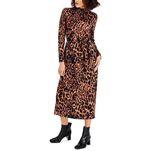 INC International Concepts Animal Print Midi Dress
