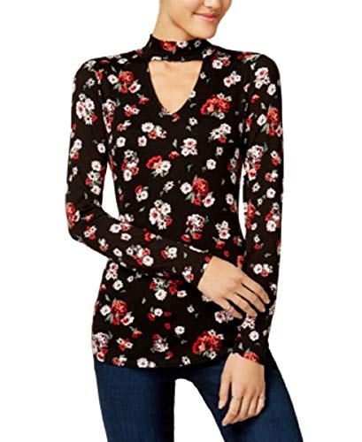 Ultra Flirt Juniors Mock Neck Cutout Top