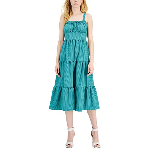 INC International Concepts Womens Tiered Midi Dress