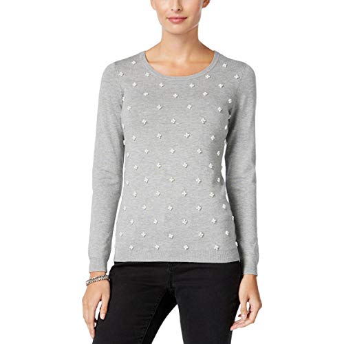 Charter Club Petite Printed High-Low Cardigan