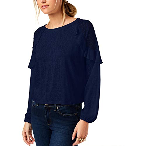 Maison Jules Lace Shoulder Top