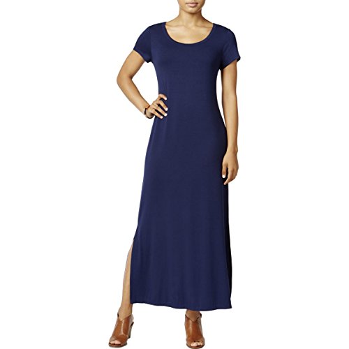 Style & Co Short Sleeve Maxi Dress