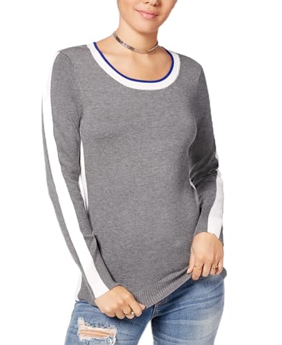 Hippie Rose Juniors Side Striped Sweater