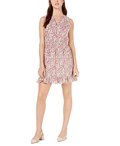 Ruffle-Hem Fit & Flare Dress