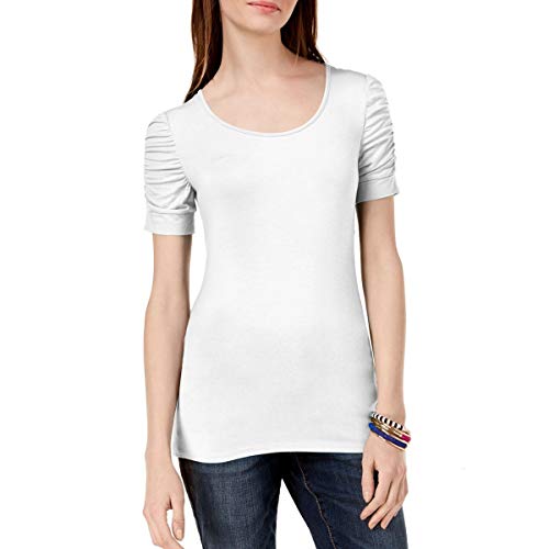 Ruched Sleeve T-Shirt