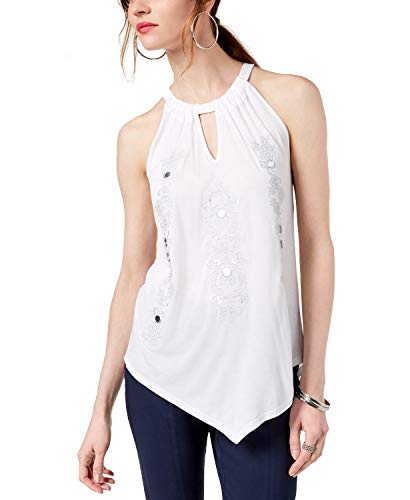 Embellished Halter Top