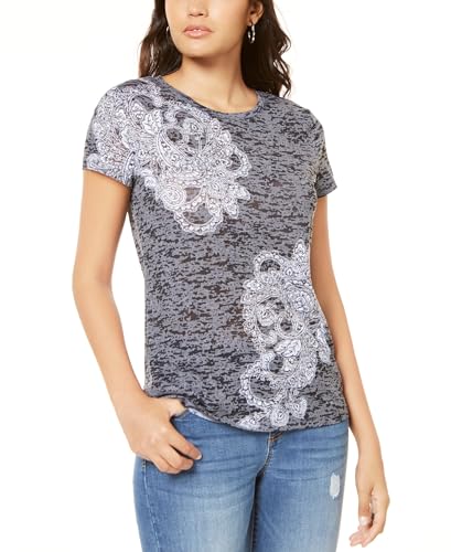 INC Printed Burnout T-Shirt