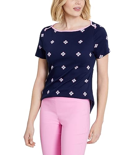 Charter Club Cotton Printed Top
