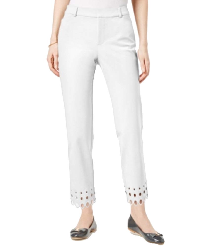 Charter Club Scalloped Hem Cropped Pants