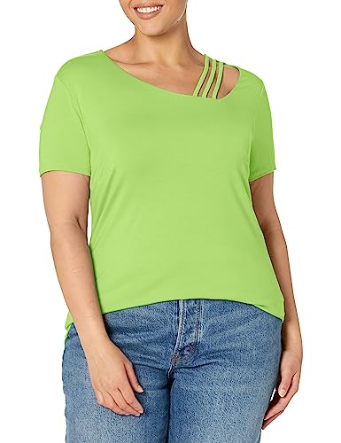 Plus Size V Cut Out Top