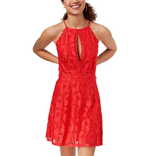 Material Girl Juniors Lace Fit Flare Dress