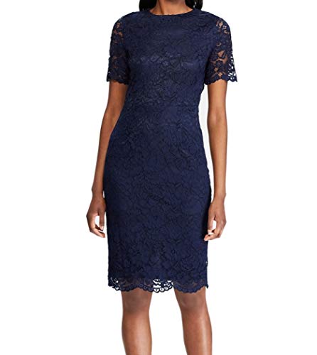 American Living Scalloped Lace Dress