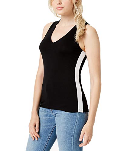 Colorblocked V-Neck Tank Top