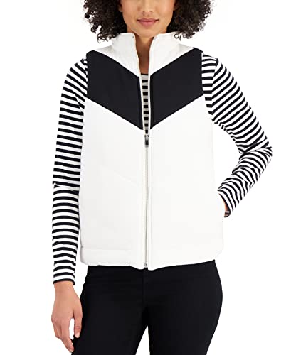 Charter Club Quilted French Terry Vest