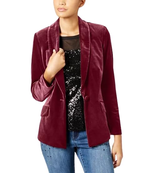 Women's Velvet Blazer