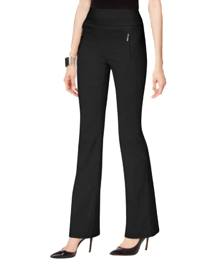 I.N.C. Zip-Pocket Wide-Leg Pants