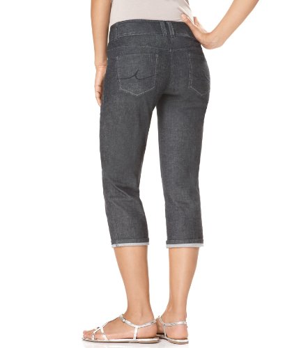 JM Collection Printed Grommet Keyhole Top