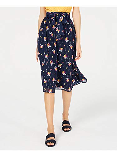 Maison Jules Belted Midi Skirt