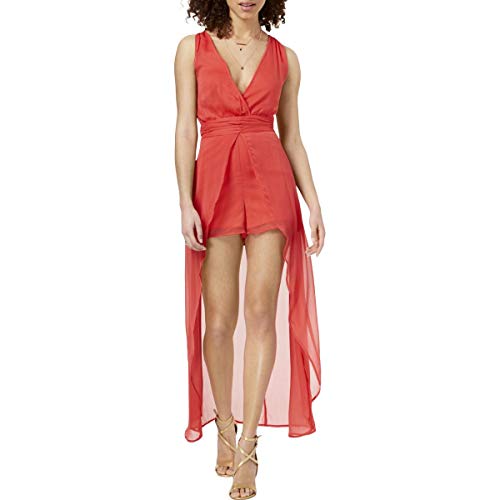 Material Girl Juniors Crisscross Chiffon Skirt Romper