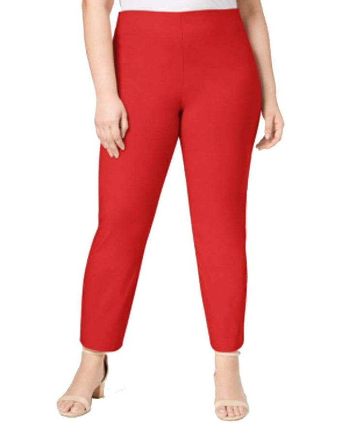 Charter Club Plus Size Chelsea Tummy Control Skinny Leg Pull On Ankle Pants