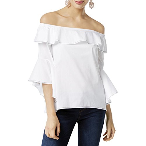 INC International Concepts Cotton Off The Shoulder Top