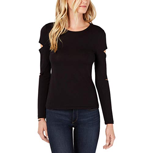 Bar III Cutout Sleeve Top