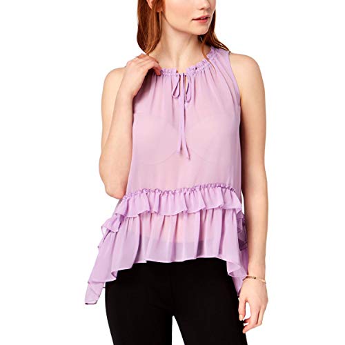 Ruffled High-Low Top