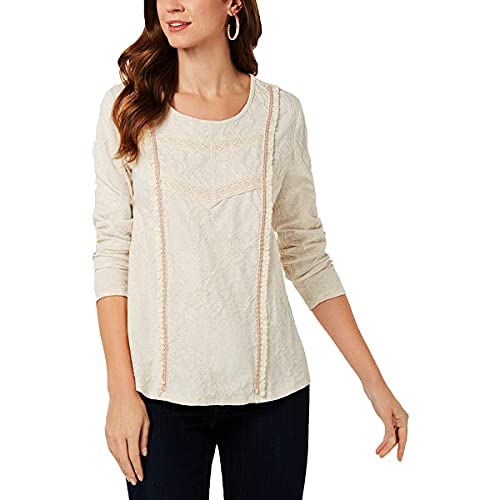 Printed Fringe-Detail Top