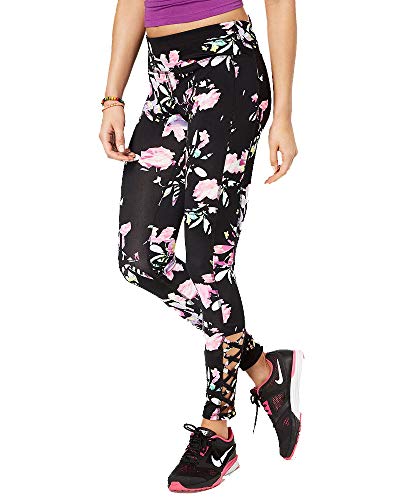Active Juniors' Spring Bloom Caged Leggings
