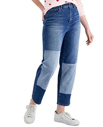 Style & Co Petite High Rise Vintage Classic Mom Jeans