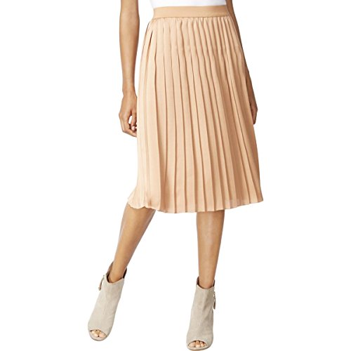 Maison Jules Pleated Midi Skirt