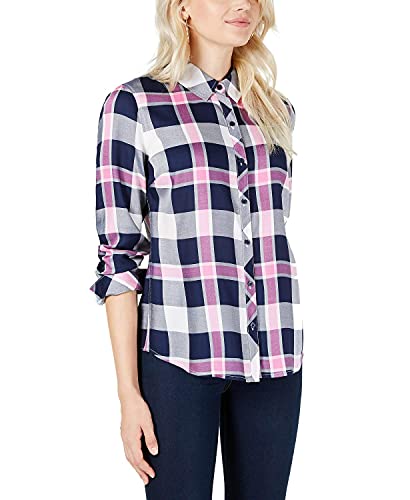 Maison Jules Plaid Relaxed Fit Shirt