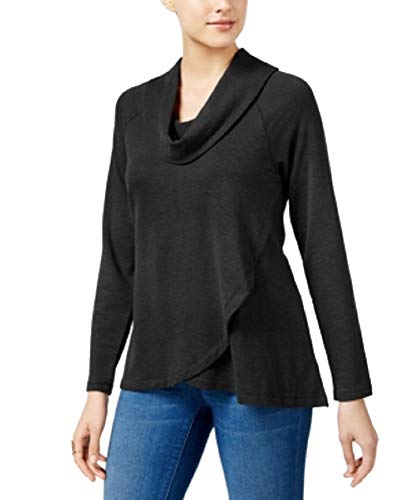 Cowl-Neck High-Low Tunic