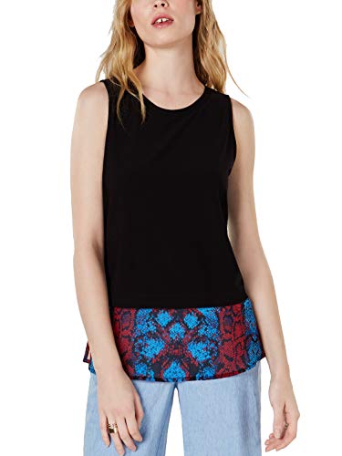 Printed Hem Tank Top